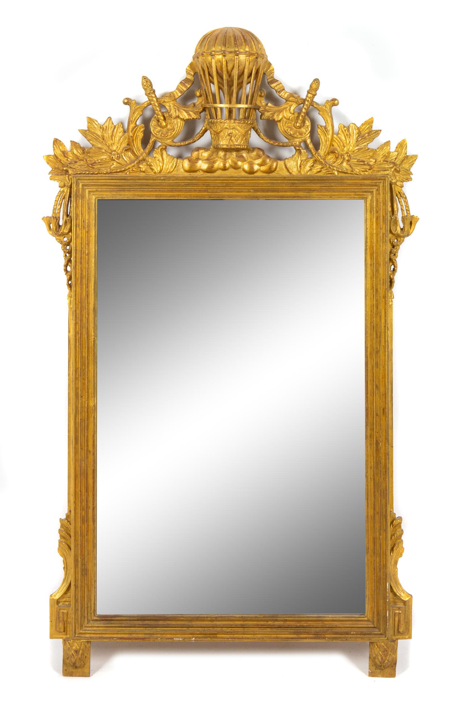 An Italian Giltwood Mirror