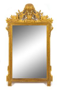An Italian Giltwood Mirror