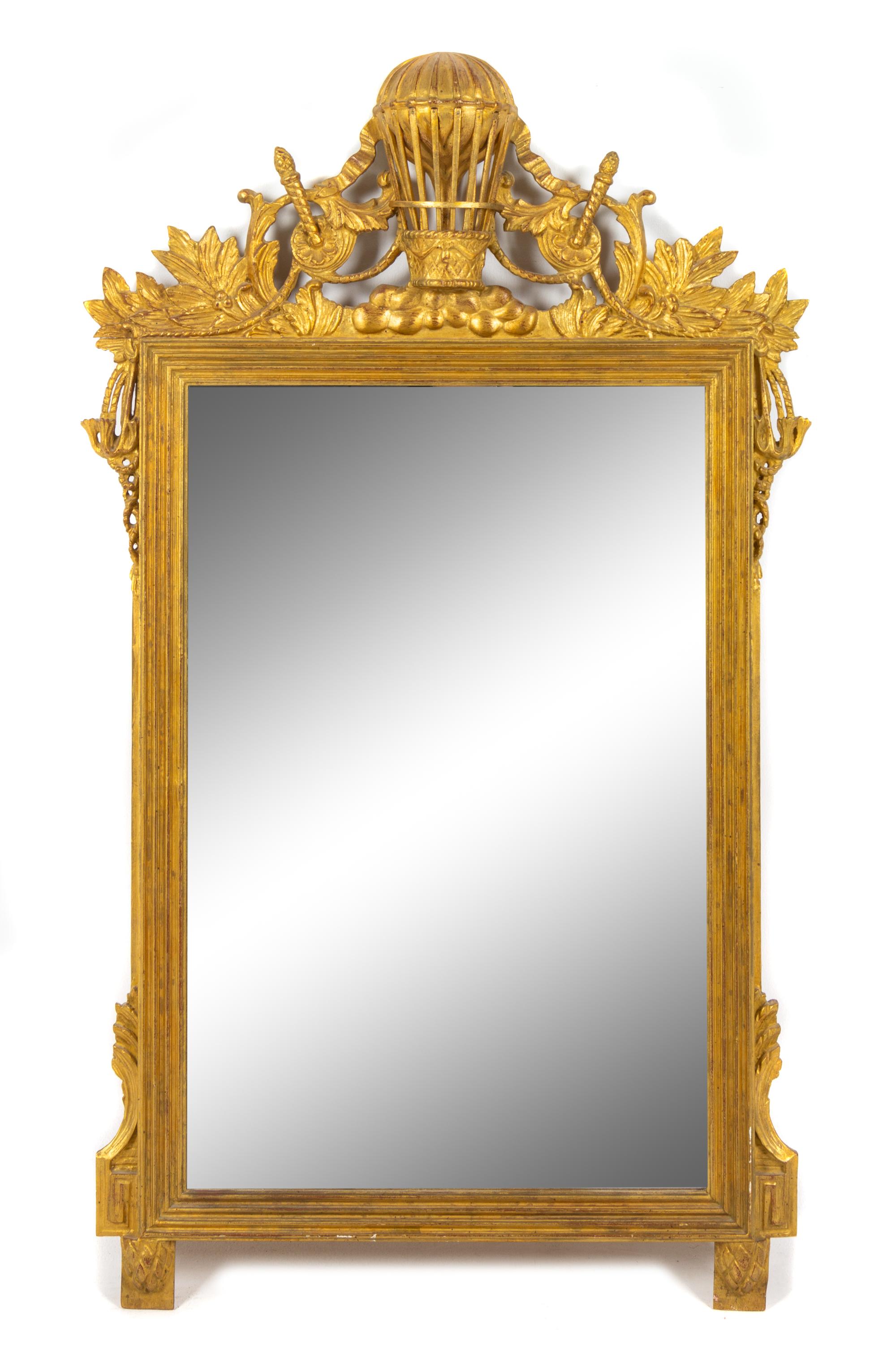 An Italian Giltwood Mirror