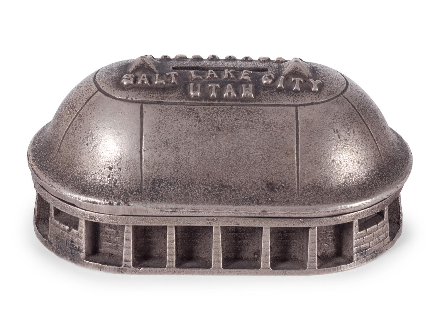 A Mormon Tabernacle Cast Iron Still Bank