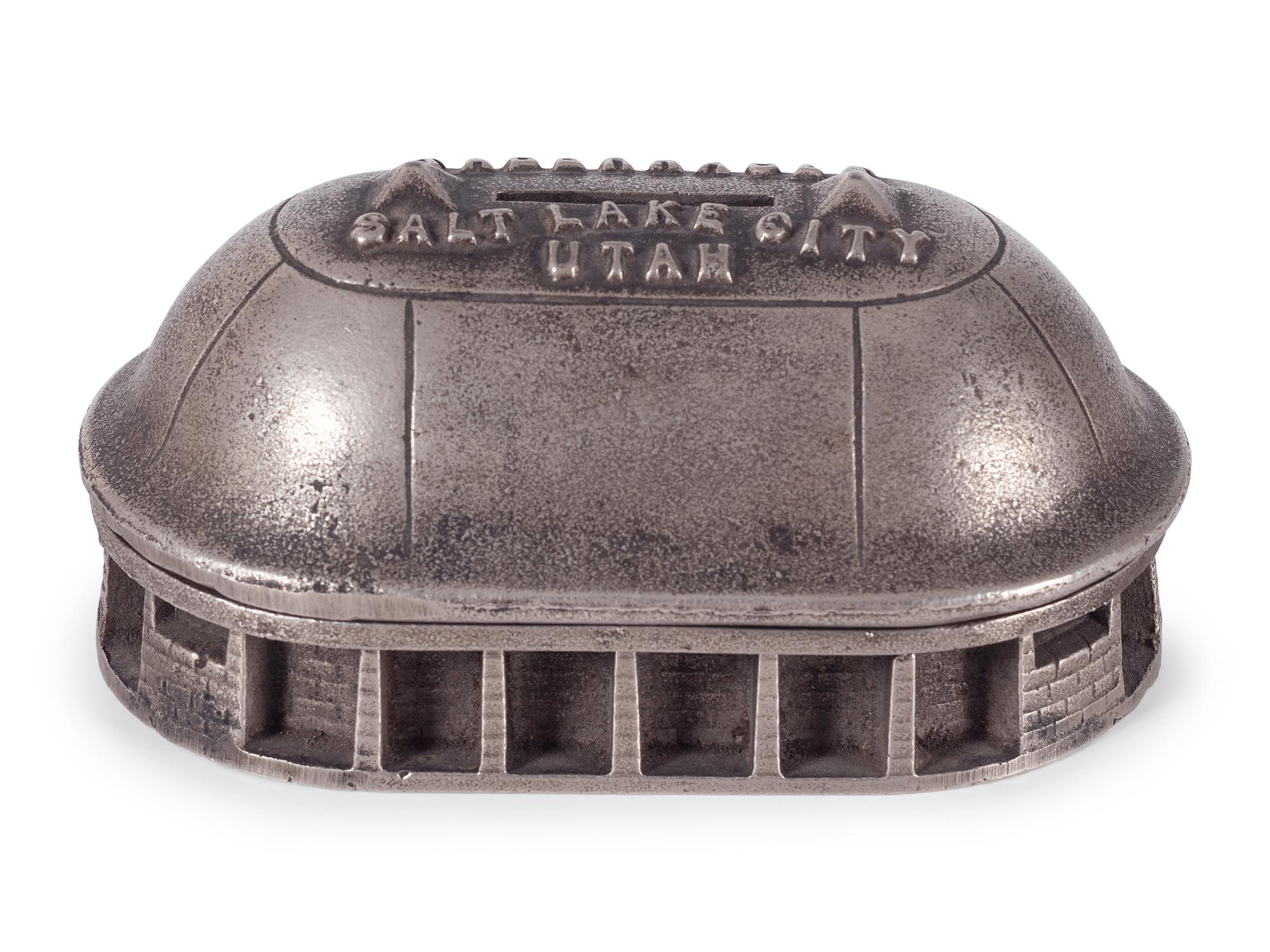 A Mormon Tabernacle Cast Iron Still Bank