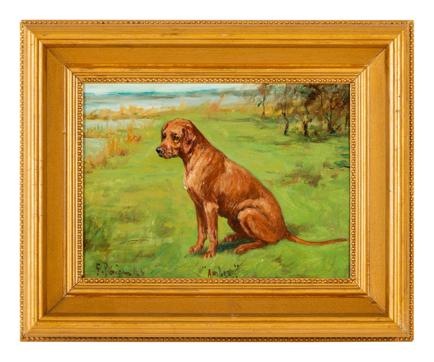 Four Paintings of Dogs