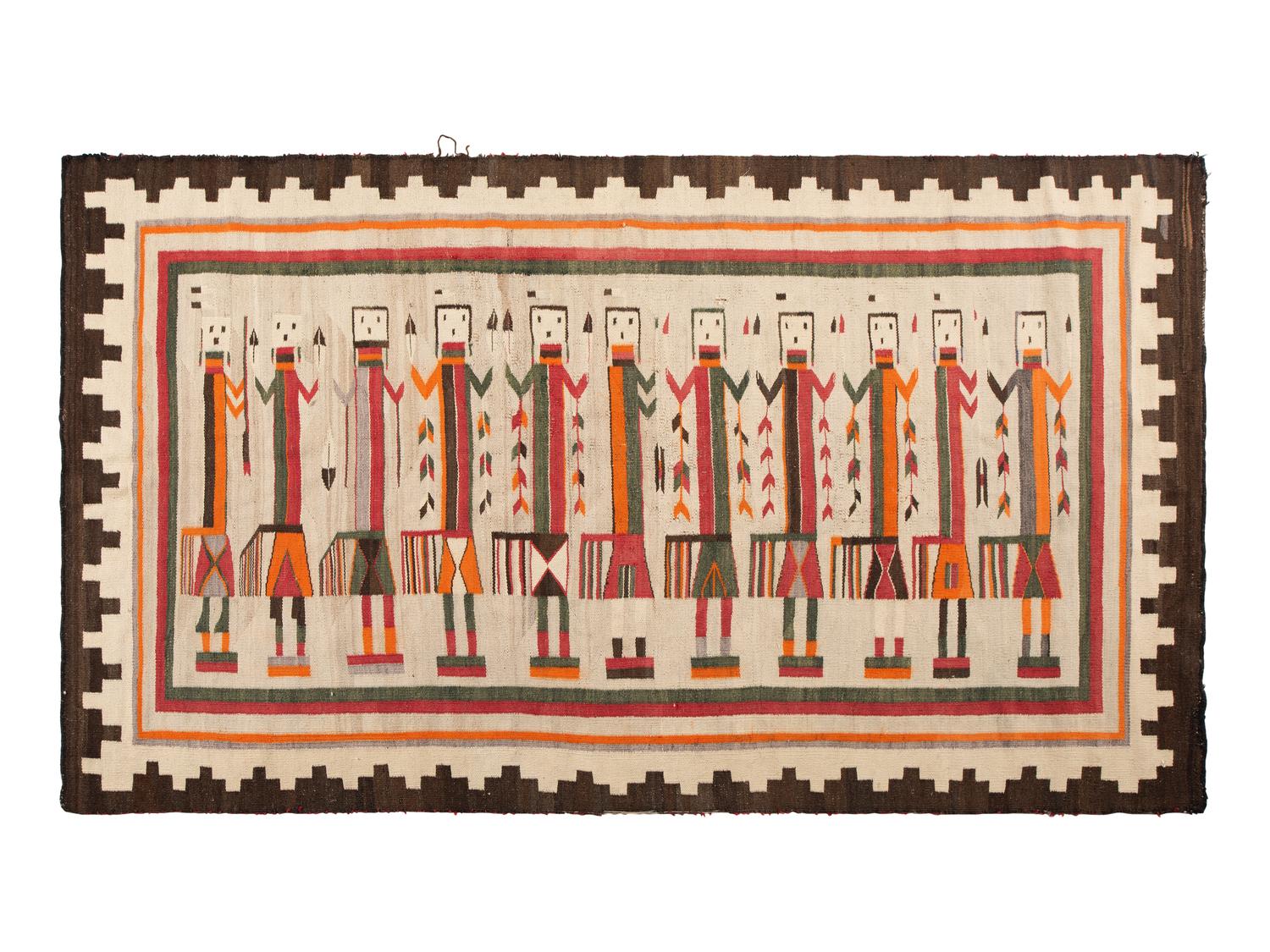 Navajo Yei Weaving / Rug