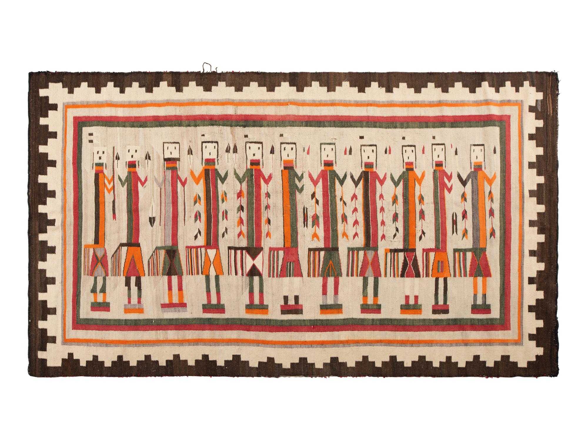 Navajo Yei Weaving / Rug