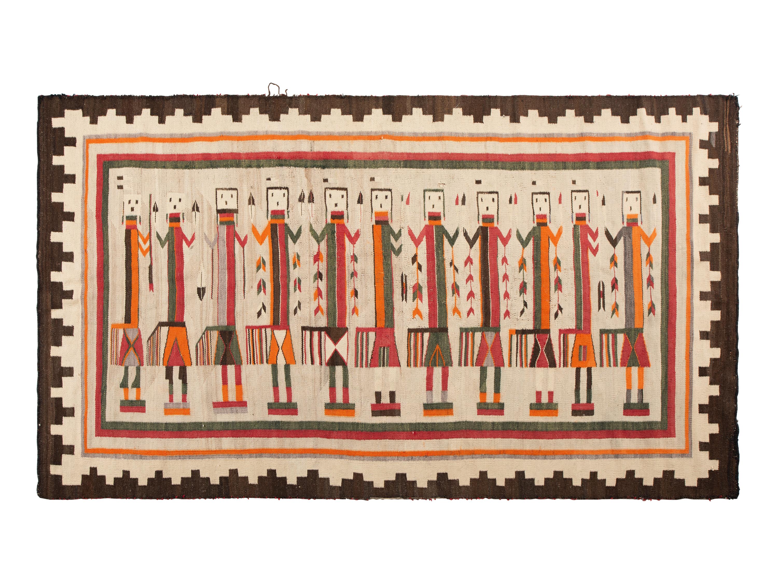 Navajo Yei Weaving / Rug