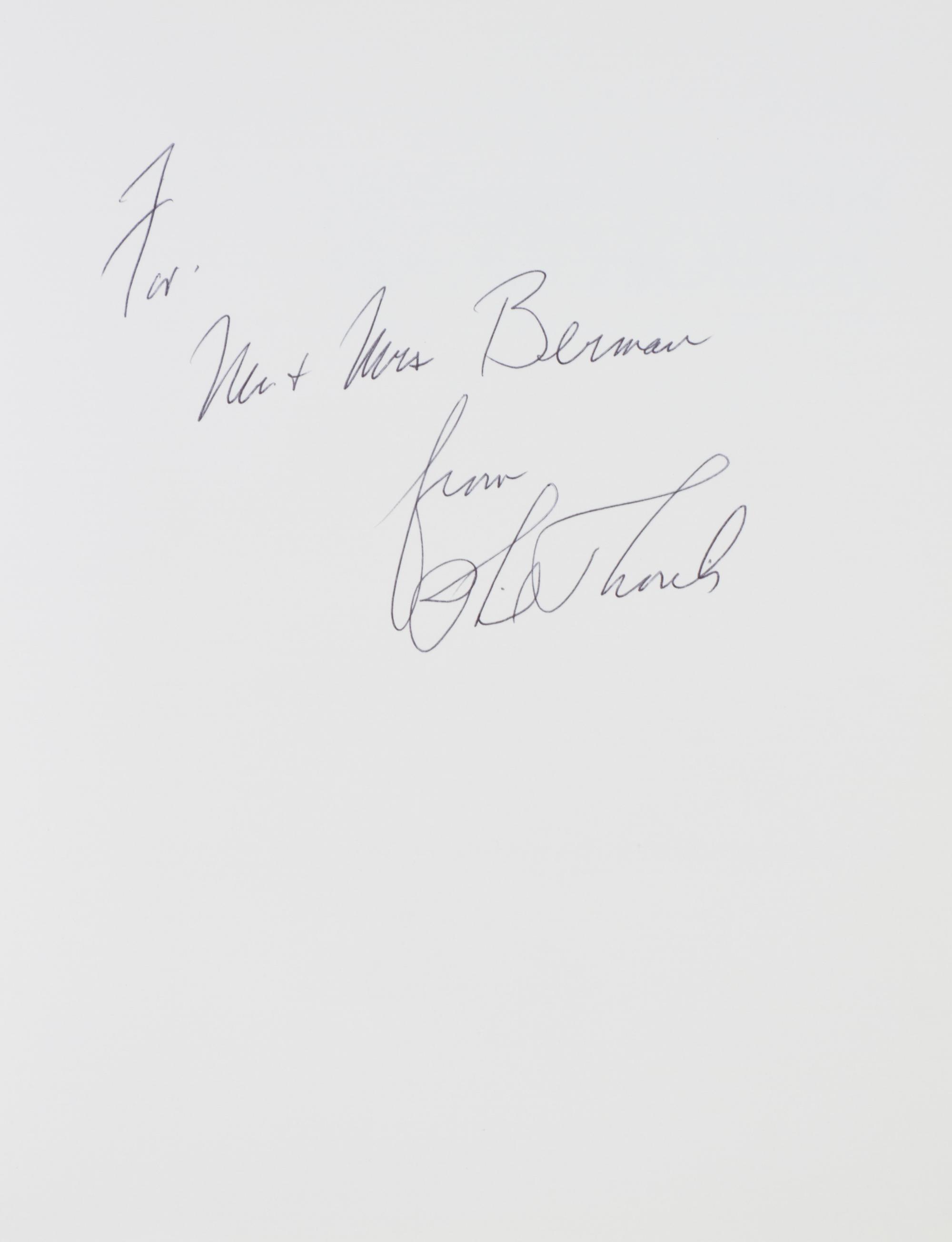 THOREK, MAX. Black and white photograph inscribed and signed ("Max Thorek" on mat.