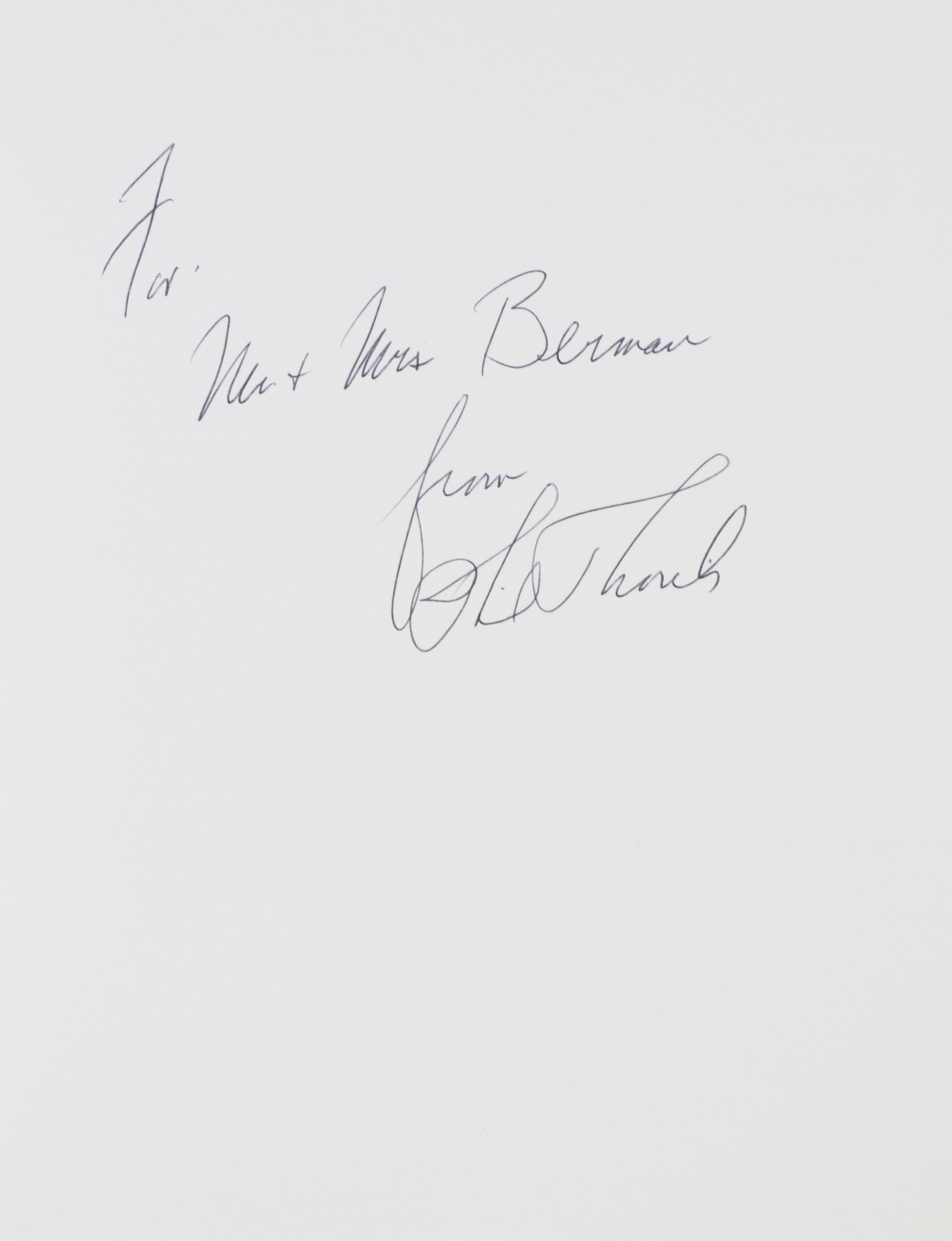 THOREK, MAX. Black and white photograph inscribed and signed ("Max Thorek" on mat.