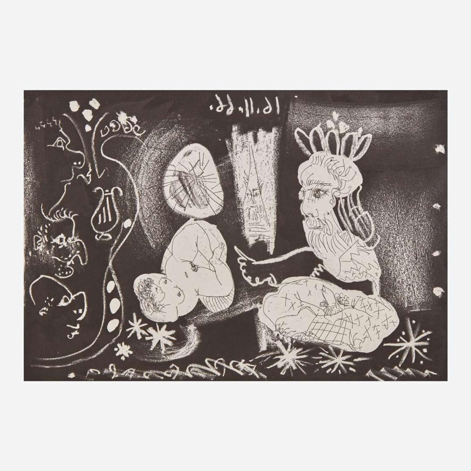 Fernand Crommelynck (Belgian, 1886-1970) and Pablo Picasso (Spanish, 1881-1973) Le Cocu Magnifique