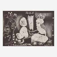 Fernand Crommelynck (Belgian, 1886-1970) and Pablo Picasso (Spanish, 1881-1973) Le Cocu Magnifique