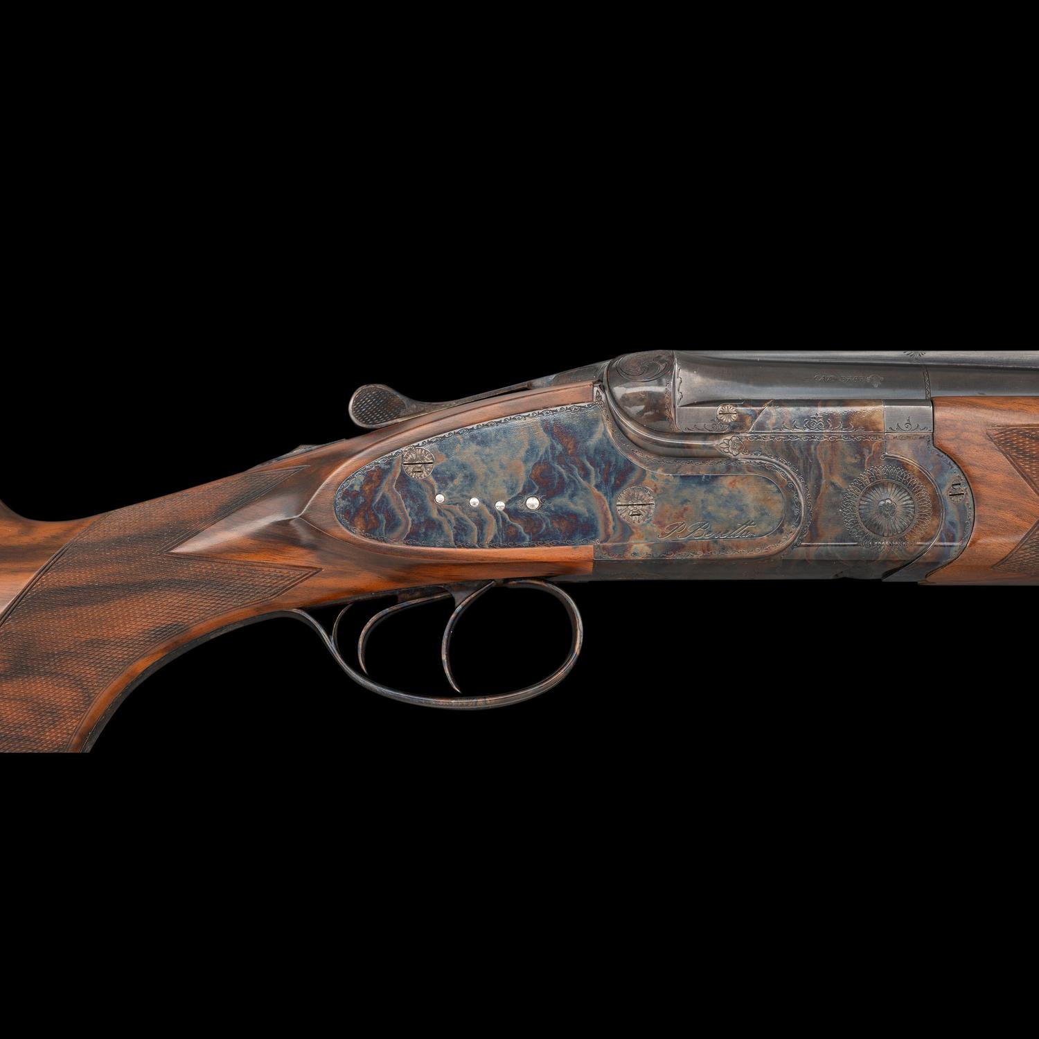 *Beretta SS06 Express Custom Sidelock Double Rifle in .458 Win. Mag. with Case