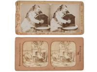 [EARLY PHOTOGRAPHY]. A group of approx. 95 stereoviews highlighted by images of US presidents, views in and around Washington, DC and Mount Vernon, and African American and female subjects.