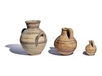 Three Cypriot Terracotta Vessels