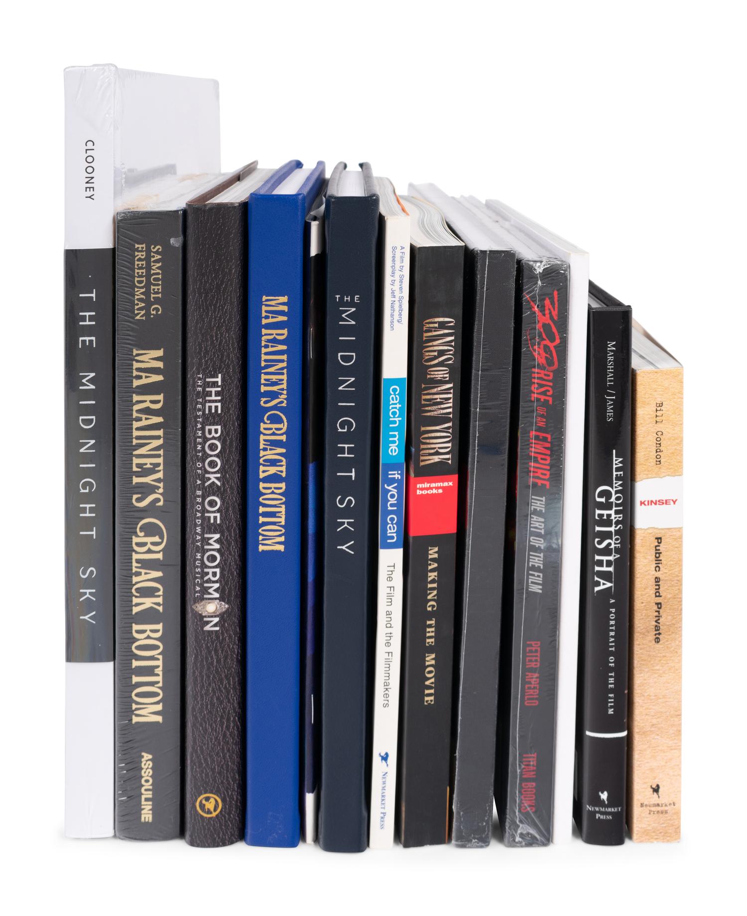 (Film Books) A group of 13 art books from various films, comprising: