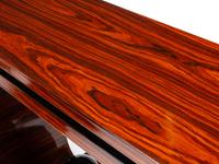A Pair of Art Deco Style Part-Ebonized Rosewood Console Tables