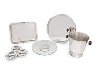 Five Christofle Silver-Plate Table Articles