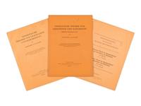 EINSTEIN, Albert (1879-1955). A group of offprints, comprising: