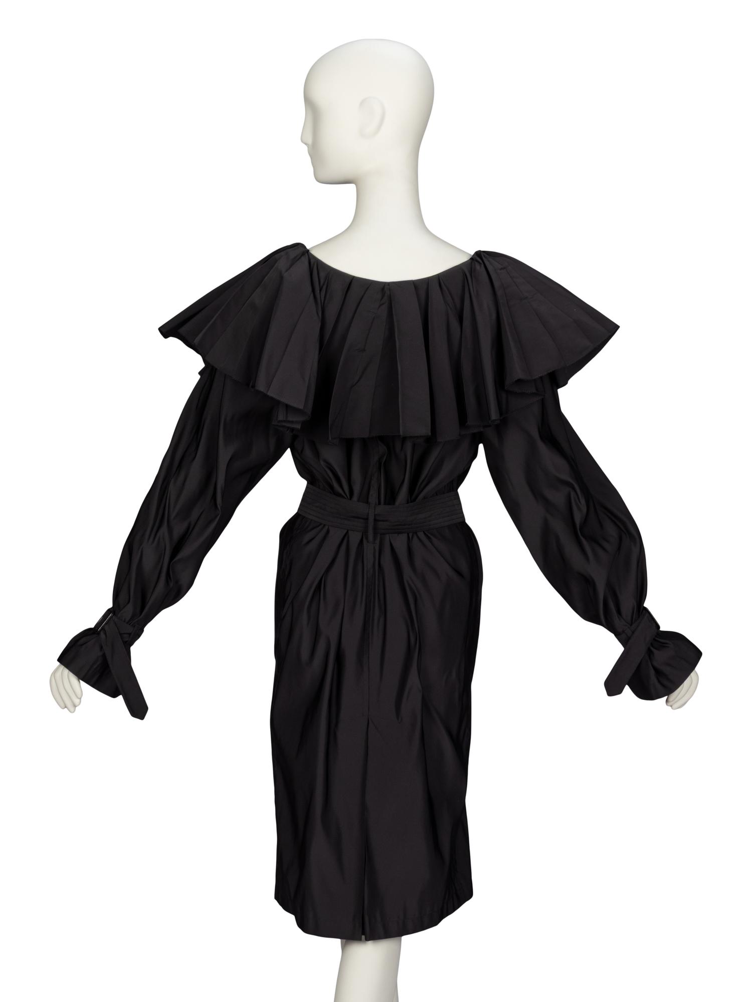 Jean Paul Gaultier, Pleated Collar Trench Coat
