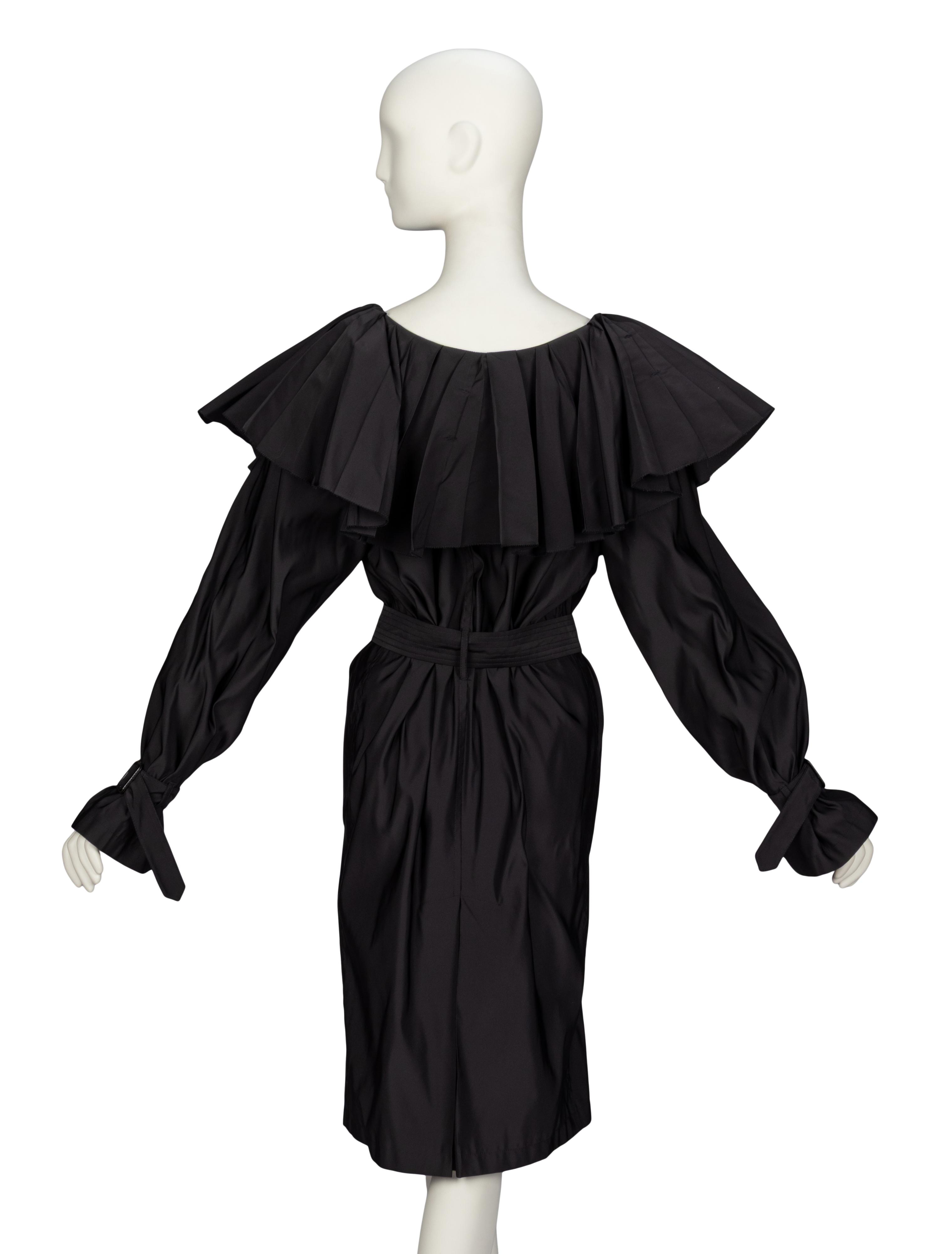 Jean Paul Gaultier, Pleated Collar Trench Coat