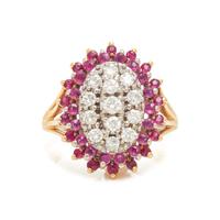 RUBY AND DIAMOND RING