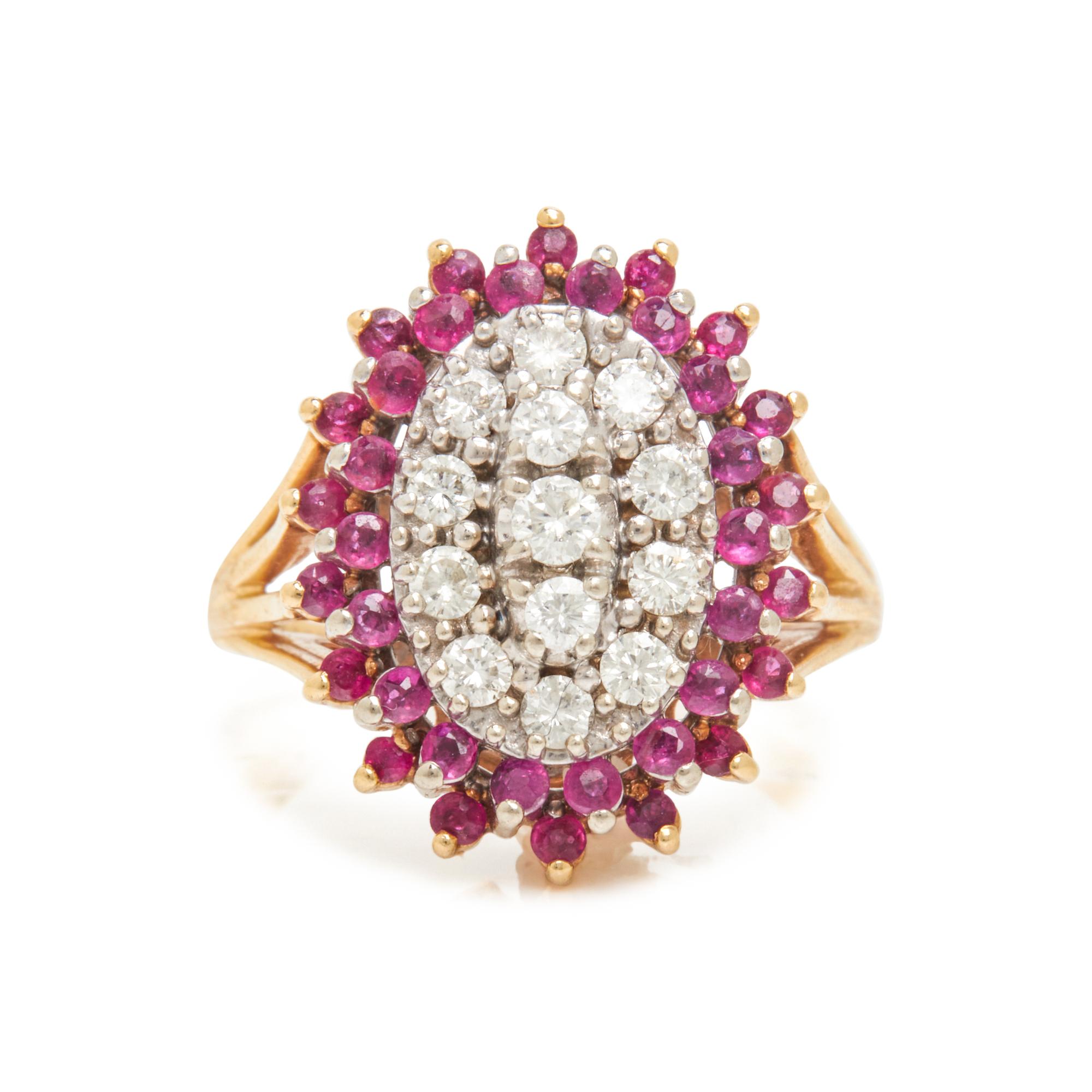 RUBY AND DIAMOND RING