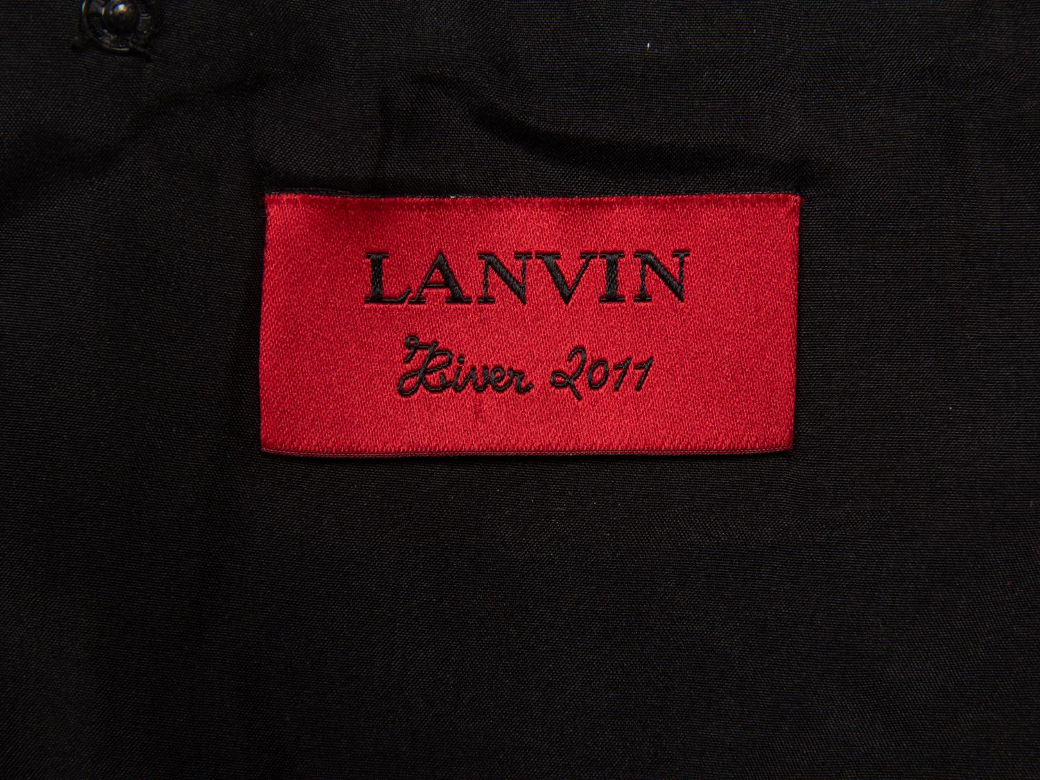 Lanvin, Off-The-Shoulder Dress