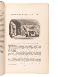 DICKENS, Charles (1812-1870). Master Humphrey's Clock . London: Chapman and Hall, 1840-1841.