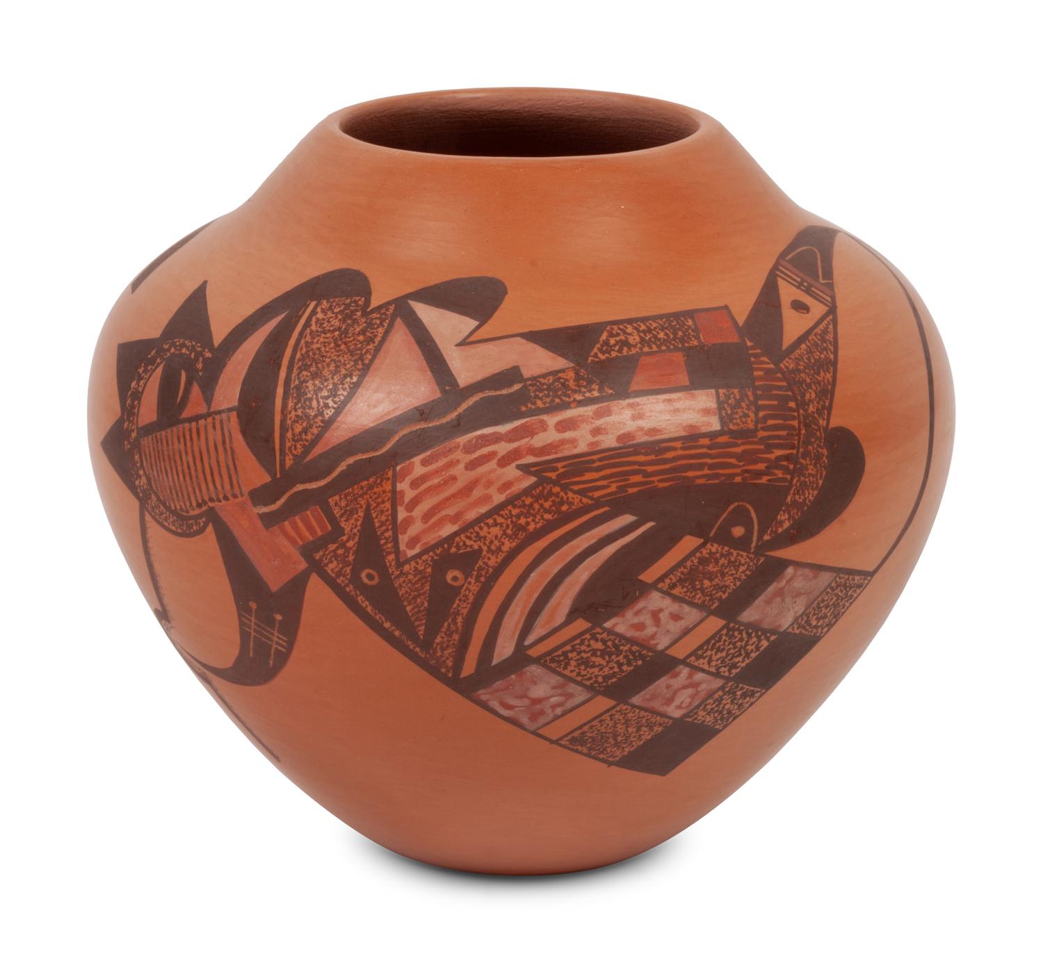 Polychrome Pottery Jar