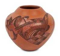 Polychrome Pottery Jar