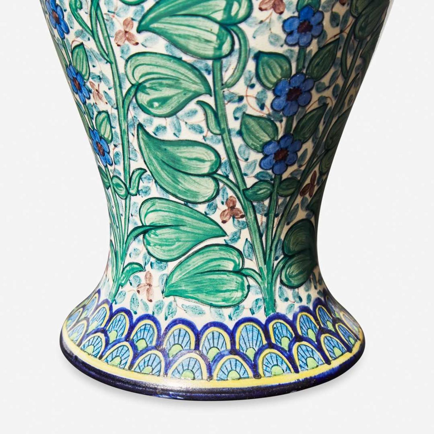A Wedgwood Millicent Taplin (1902-1980) Decorated "Persian" Vase and Cover UK, early 20th century