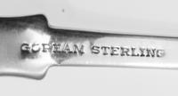 An American Silver Flatware Service, Gorham Mfg. Co., Providence, RI, Old English Tipt pattern, comprising: 12 dinner knives 12 luncheo