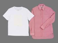 Four Men's Designer Shirts; Two Margiela, Two Valentino, c.2017 — BNY 104, 125, 110, 117