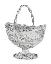 An S. Kirk & Son ' Castle' Pattern Sugar Bowl