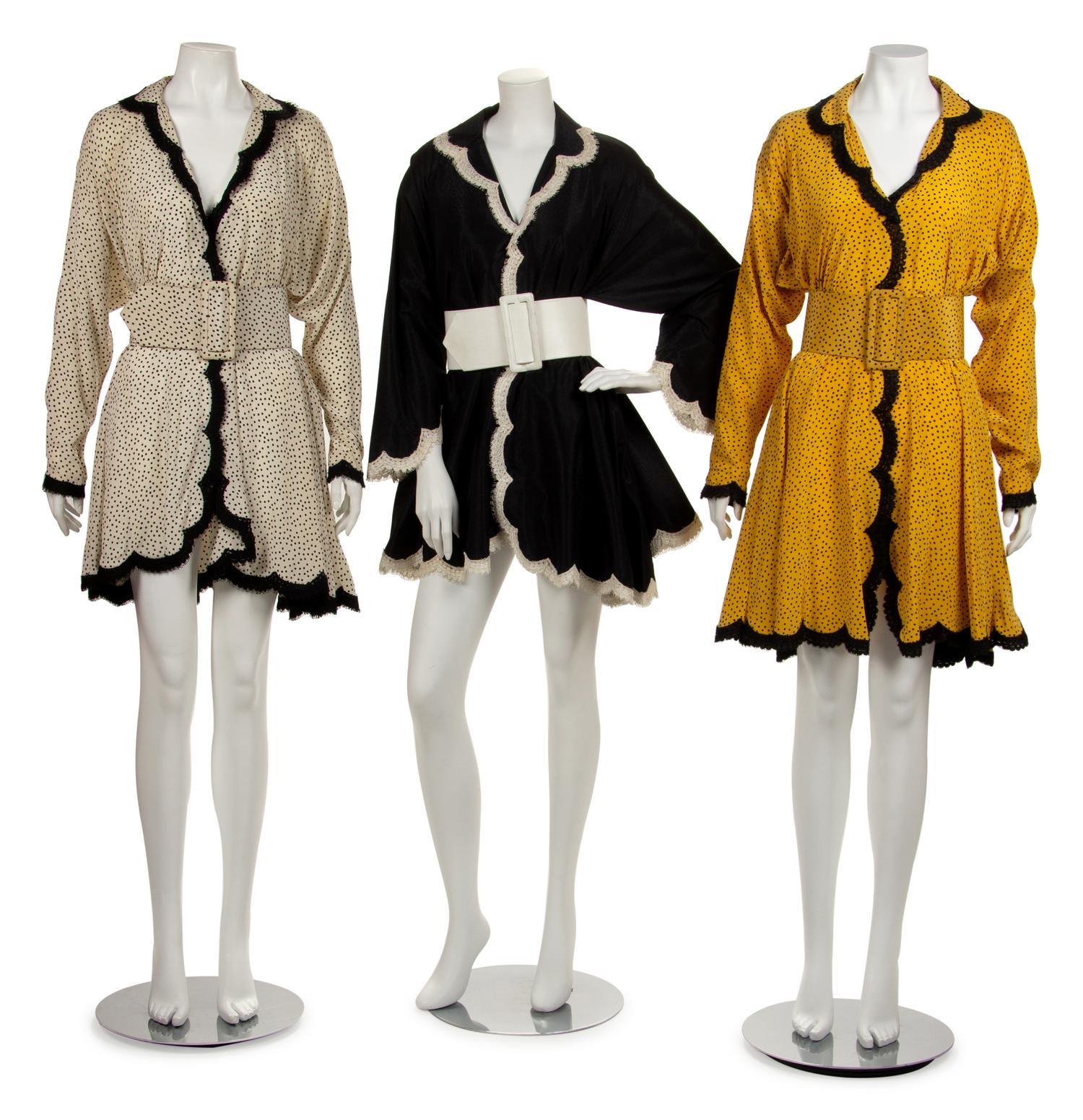 Three Geoffrey Beene Ensembles, Spring 1988