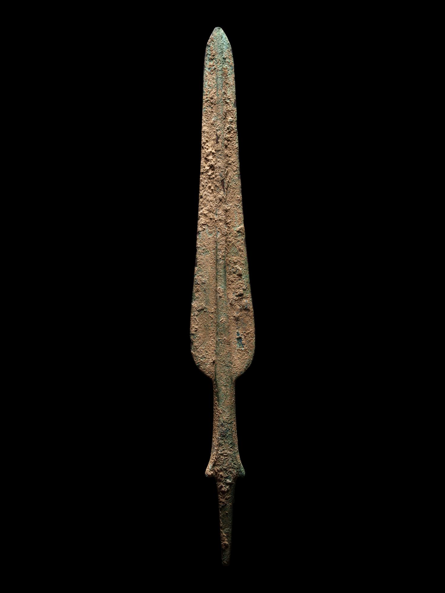 A Luristan Bronze Spear Head