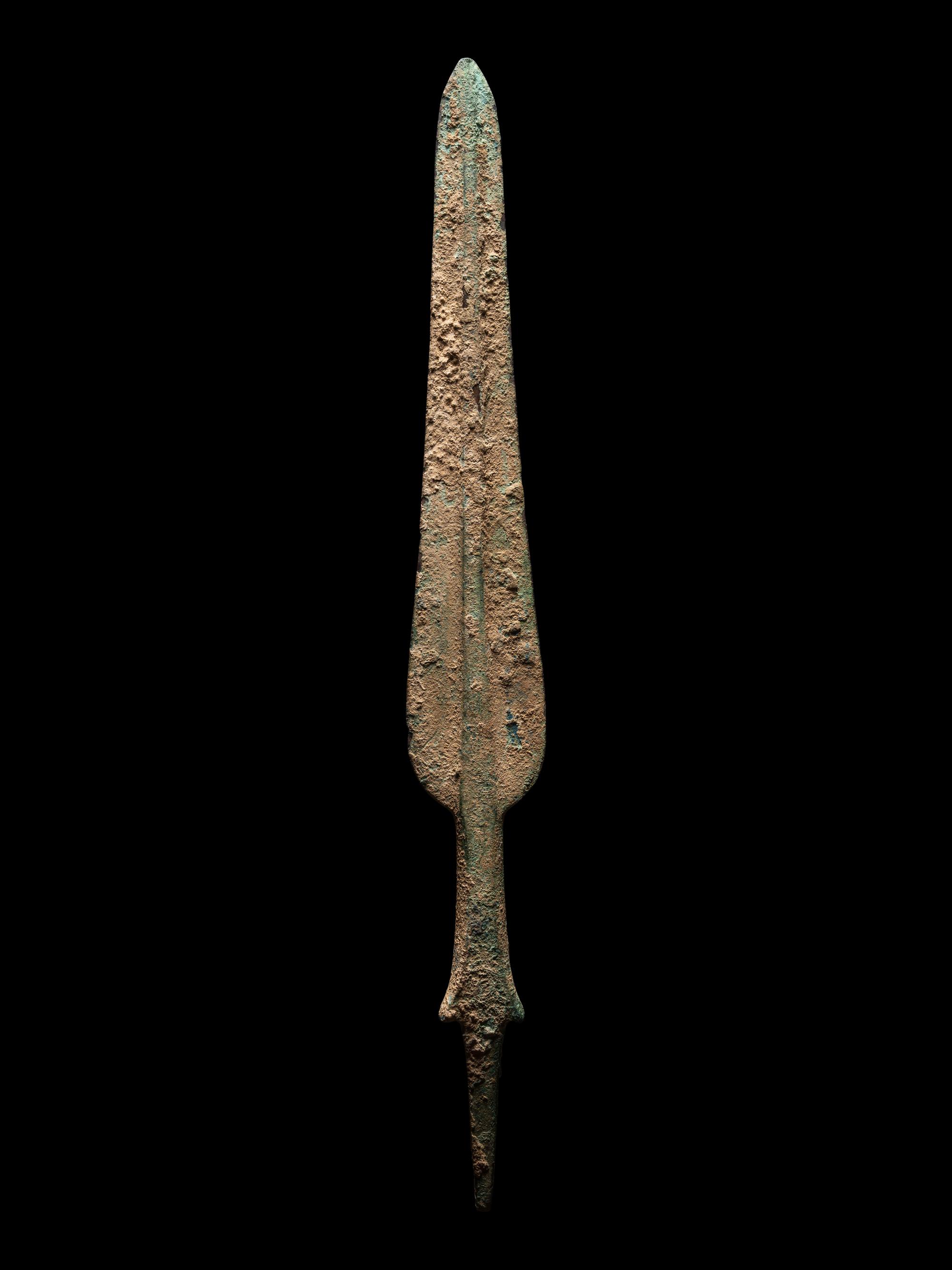 A Luristan Bronze Spear Head