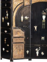 A Coromandal Lacquer Screen