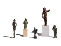Six Roman Bronze Figures