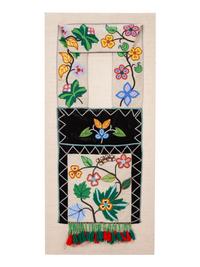 Anishinaabe Beaded Bandolier Bags, Matched Pair