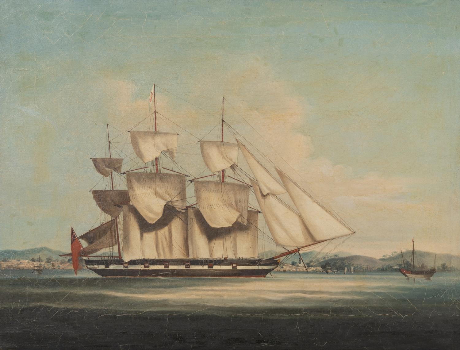 Full Sail off the Coast
