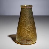 Loetz Glass (Austrian, founded 1840) — Candia Mimosa Vase, c. 1907 PN 5866