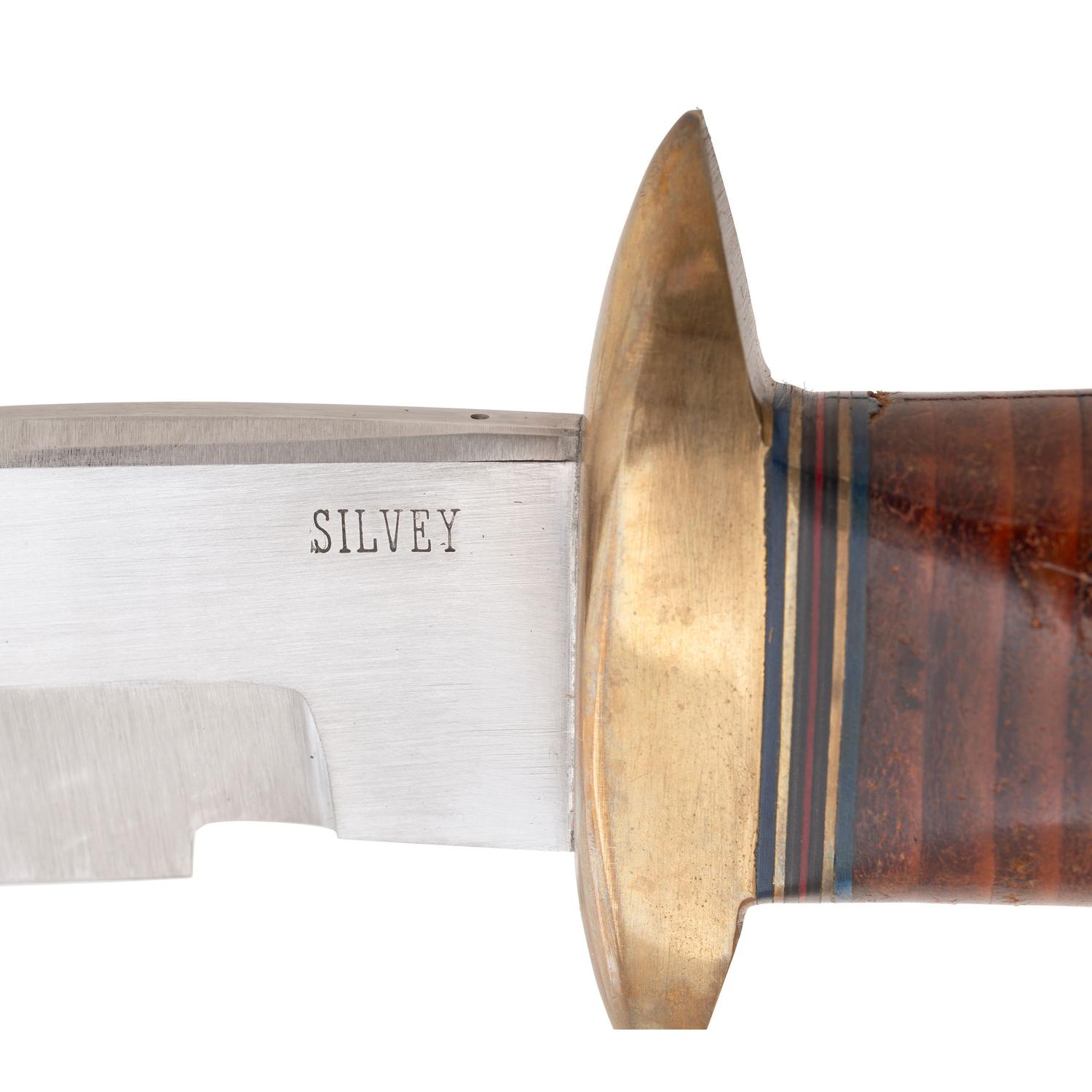 Michael Silvey Made Replica Vietnam SOG Recon Knife & Scabbard