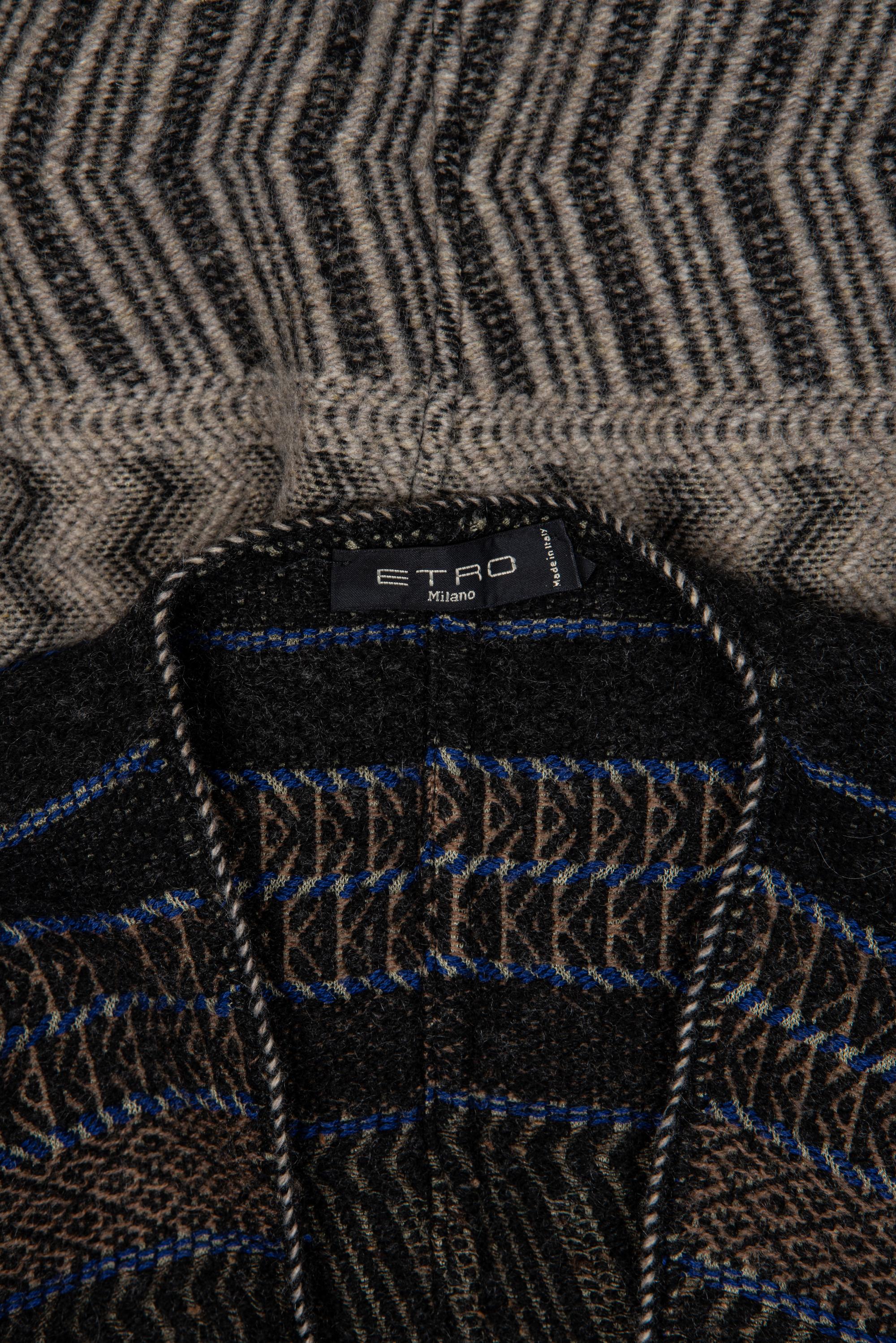 Etro Knit Poncho