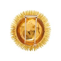 TIFFANY & CO., YELLOW GOLD BROOCH