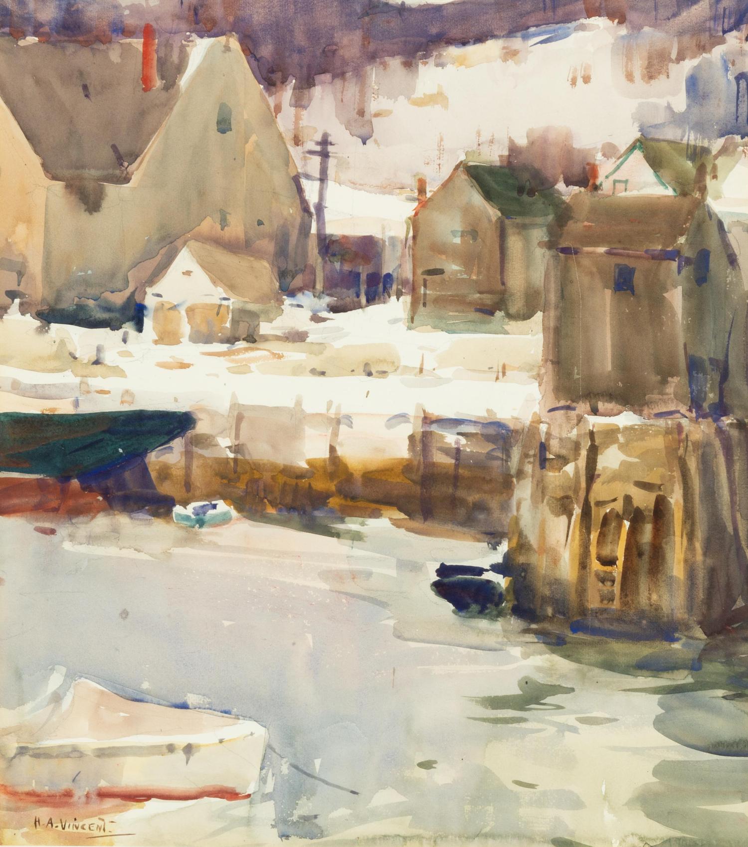 Untitled Harbor Scene