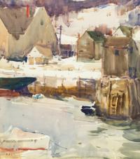 Untitled Harbor Scene
