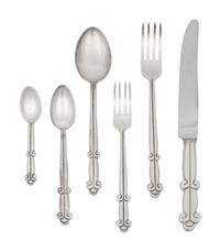 A Mexican Silver Flatware Service