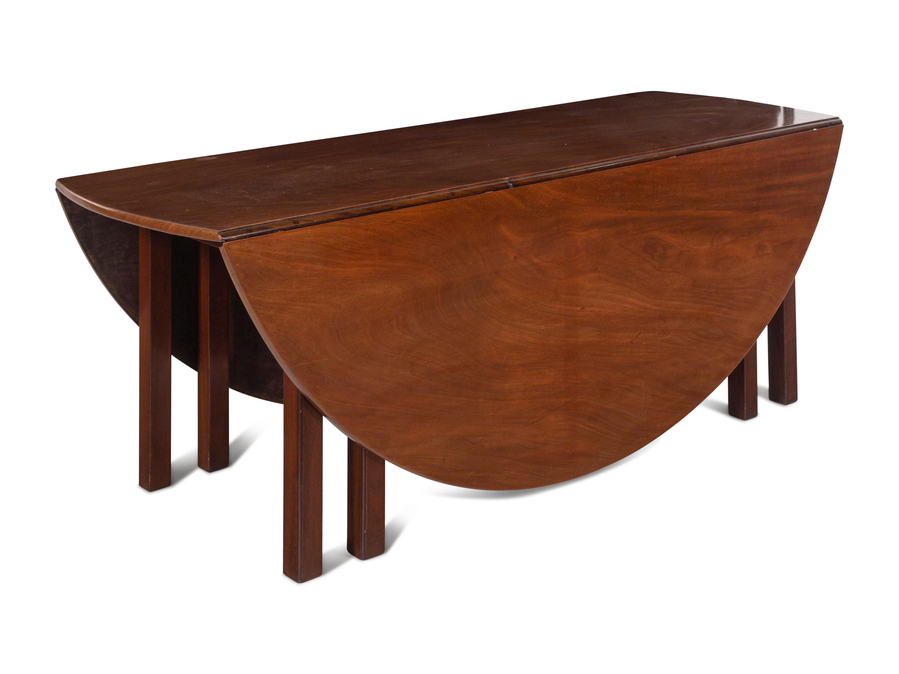 An English Mahogany Wake Table