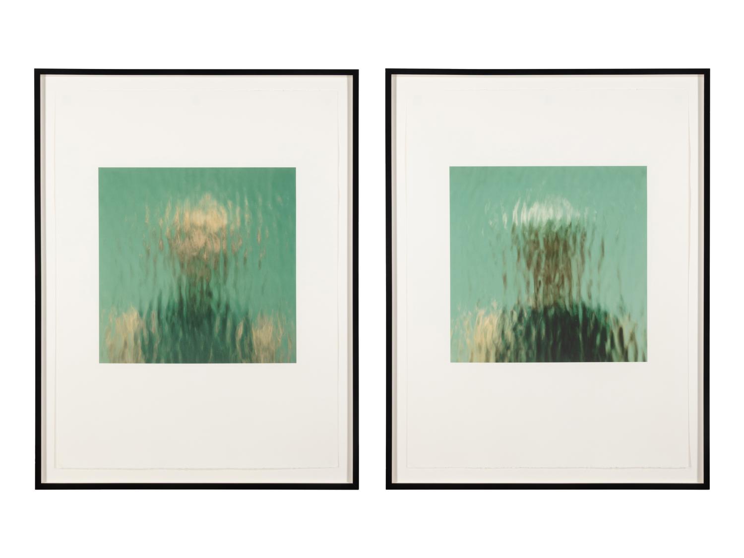Reflection (12:50) and Reflection (12:55) (two works), 2000