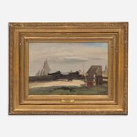 Jean-Baptiste-Camille Corot (French, 1796–1875) La Batterie de Sainte-Adresse