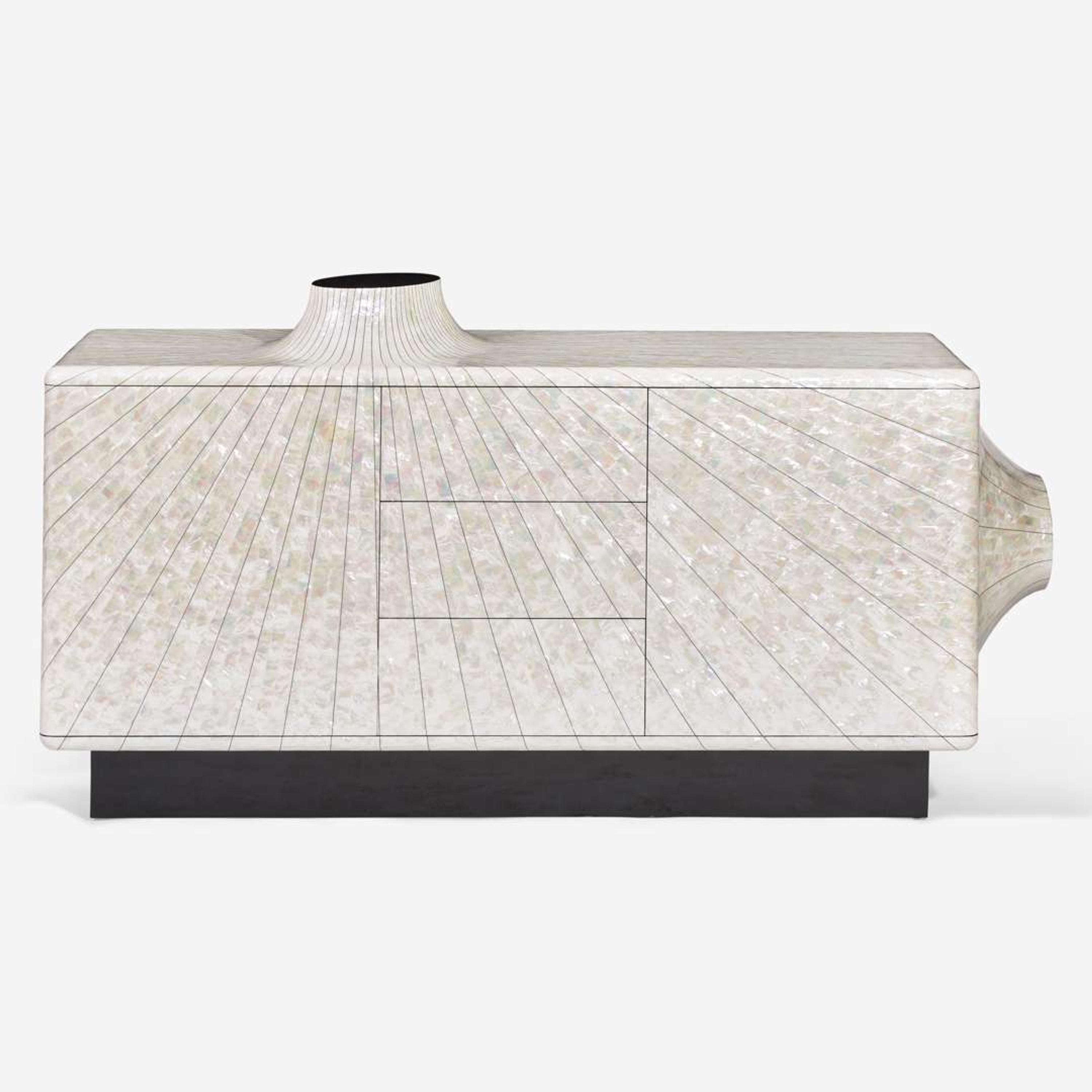 Kang Myung Sun (Korean, b. 1974) "From Glitter 2011-07" Console Cabinet, Korea, 2011